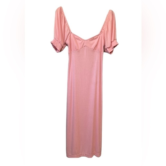 Free People Bel Air Midi dress pink - Picture 10 of 14